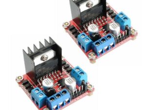 2 Stücke Geekcreit® L298N Dual H Brücke Schrittmotor Treiber Platine für Arduino