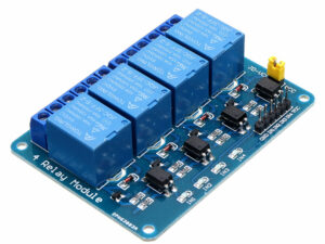 2Pcs Geekcreit 5V 4-Kanal-Relaismodul PIC ARM DSP AVR MSP430 Blau Geekcreit für Arduino - Produkte, die mit offiziellen