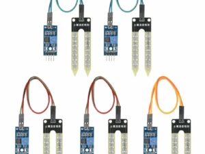 5 Stück Bodenfeuchte Hygrometer Feuchtigkeitserkennung Sensormodul Automatisches Bewässerungssystem Ersatz für Arduino