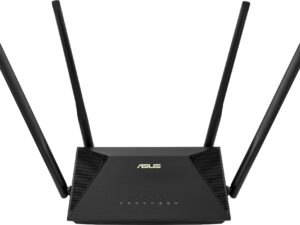 ASUS RT-AX53U - Wireless Router - 3-Port-Switch - GigE - 802.11a/b/g/n/ac/ax - Dual-Band