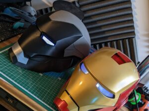 Automated & Wearable Iron Man Mark 85 Helmet