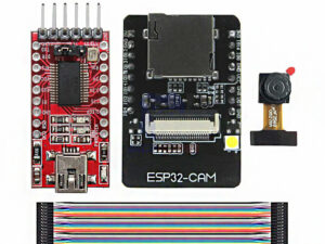 ESP32-CAM WiFi + Bluetooth Entwicklungsboard ESP32 mit FT232RL FTDI USB zu TTL Serial Converter 40 Pin Jumper