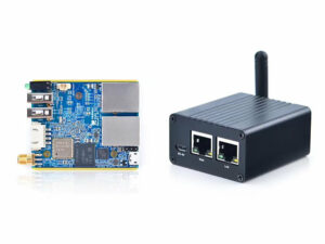 NanoPi R1 Dual-Ethernet-Port-IoT-Router Allwinner H3 512 MB/1 GB RAM mit USB- und seriellem Port-Router