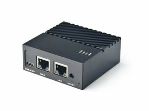Nanopi R4S Mini-Router Open WRT mit Dual-Gbit/s-Ethernet-Ports 4 GB LPDDR4 Basierend auf RK3399 Soc für IOT NAS Smart Ho