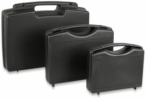 JOY-IT Kleiner Mehrzweckkoffer aus Kunststoff, schwarz, 330x270x80 mm