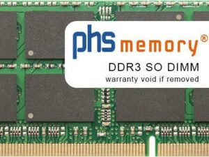 PHS-memory 8GB RAM Speicher für Gigabyte BRIX IoT GB-EAPD-4200 DDR3 SO DIMM 1866MHz PC3L-14900S (SP266283)