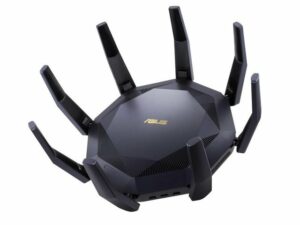 Asus "RT-AX89X AX6000 Gaming 6 Router" WLAN-Router, AiMesh WLAN System, WiFi 6, MU-MIMO, AiProtection Pro, 8 Antennen, 8 LAN-Schnittstellen
