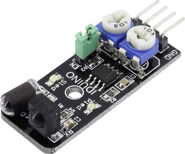Iduino 1485307 Infrarot-Sensor Passend für (Einplatinen-Computer) Arduino 1St.