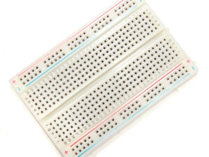 5 Stück 8,5 x 5,5 cm weiß 400 Löcher lötfreies Steckbrett für Arduino