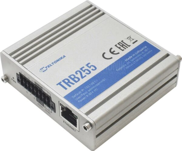 Teltonika Industrie LTE KAT M1 / NB-IoT / EGPRS Gateway, Digital I/O, RMS Support Gateways (TRB255-R)