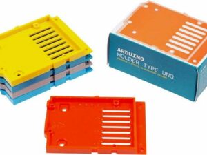 voelkner selection Arduino X000018 MC-Gehäuse Passend für (Entwicklungskits): Arduino Rot, Gelb, Blau, Grau, Hellblau Barebone-PC