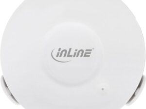 INLINE SmartHome - Feuchtigkeitssensor - kabellos - 802.11b/g/n - 2.4 Ghz - weiß
