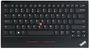 Lenovo ThinkPad TrackPoint Keyboard II - Tastatur - mit Trackpoint - kabellos - 2.4 GHz, Bluetooth 5.0 - Deutsch - Tastenschalter: Scissor-Key - Schwarz - OEM - für ThinkCentre M70, M75, M80, M90, ThinkPad E15 Gen 2, L14 Gen 1, L15 Gen 1, X1 Carbon Gen 8