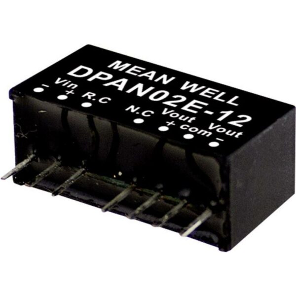 DPAN02E-15 dc-wandlermodul 67MA 2W anzahl ausgaenge: 2 x - Mean Well