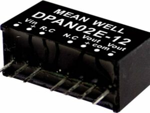 MeanWell Spannungswandler Mean Well DPAN02C-12 DC/DC-Wandlermodul 83 mA 2 W Anzahl Ausgänge: 2, (DPAN02C-12)