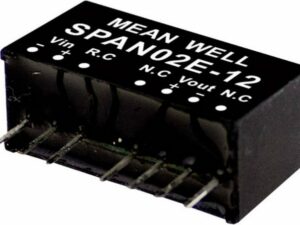 MeanWell Spannungswandler Mean Well SPAN02E-15 DC/DC-Wandlermodul 134 mA 2 W Anzahl Ausgänge:, (SPAN02E-15)