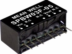 MeanWell Spannungswandler Mean Well SPBW03F-03 DC/DC-Wandlermodul 700 mA 3 W Anzahl Ausgänge:, (SPBW03F-03)