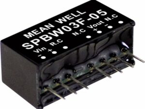 MeanWell Spannungswandler Mean Well SPBW03F-12 DC/DC-Wandlermodul 250 mA 3 W Anzahl Ausgänge:, (SPBW03F-12)