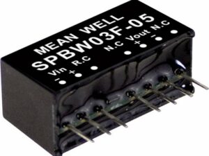 MeanWell Spannungswandler Mean Well SPBW03G-12 DC/DC-Wandlermodul 250 mA 3 W Anzahl Ausgänge:, (SPBW03G-12)