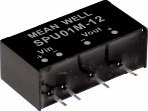 MeanWell Spannungswandler Mean Well SPU01N-15 DC/DC-Wandlermodul 67 mA 1 W Anzahl Ausgänge: 1, (SPU01N-15)