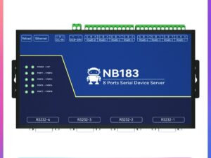 CDEBYTE Industrial 8-way Serial Server RS485/232 To Ethernet RJ45 ModBus RTU To TCP/UDP Build-in Watchdog MQTT/HTTP IOT Module