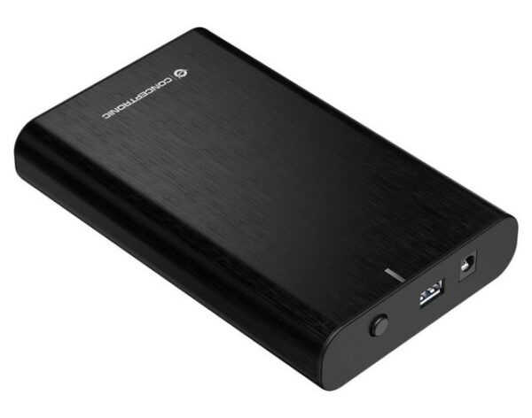 Conceptronic Festplatten-Gehäuse CONCEPTRONIC HDD Gehäuse 2.5"/3.5" USB 3.0 SATA HDDs/SSDs sw