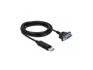 Delock USB 2.0 zu Seriell RS-232 Adapter mit kompaktem... Computer-Kabel, RS232, (180,00 cm)