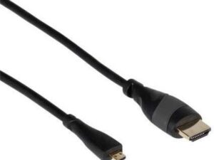 Joy-it HDMI-Kabel Raspberry Pi [1x HDMI-Stecker - 1x HDMI-Stecker D Micro] 1m Schwarz