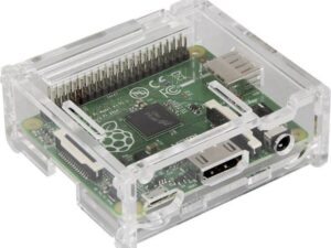 Joy-it RB-Casea+01 SBC-Gehäuse Passend für (Entwicklungskits): Raspberry Pi Transparent