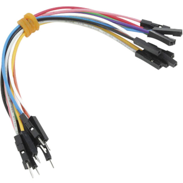 MIKROE-512 Jumper-Kabel Raspberry Pi, Banana Pi, Arduino [10x Drahtbrücken-Stecker - Mikroelektronika