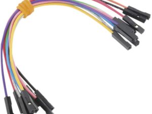 MikroElektronika MIKROE-511 Jumper-Kabel Raspberry Pi, Banana Pi, Arduino [10x Drahtbrücken-Buchse - 10x Drahtbrücken-Buchse] 15.00 cm Bunt