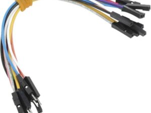 MikroElektronika MIKROE-512 Jumper-Kabel Raspberry Pi, Banana Pi, Arduino [10x Drahtbrücken-Stecker - 10x Drahtbrücken-Buchse] 15.00 cm Bunt
