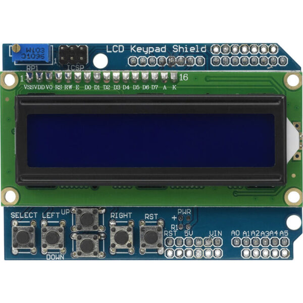 TRU COMPONENTS Display-Modul 5.6 cm (2.22 Zoll) 16 x 2 Pixel Passend für (Entwicklungskits): Arduin