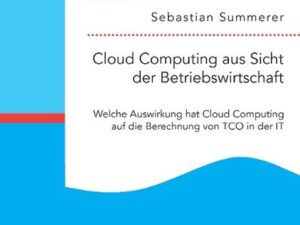 Cloud Computing aus Sicht der Betriebswirtschaft: Welche Auswirkung hat Cloud Computing auf die Berechnung von TCO in der IT