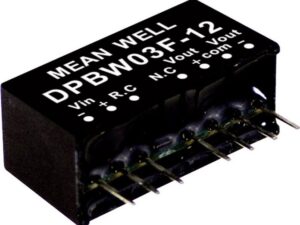 MeanWell Spannungswandler Mean Well DPBW03G-15 DC/DC-Wandlermodul 100 mA 3 W Anzahl Ausgänge:, (DPBW03G-15)