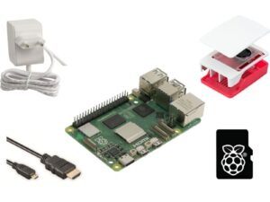 5 Starter-Set, 8 gb, weiß - Raspberry Pi