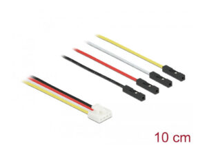 Conversion iot Grove Kabel 4 Pin Stecker zu 4 x Jumper Buchse 10 cm (86948) - Delock