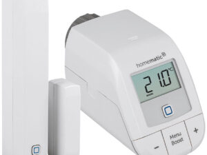 Homematic IP Smart Home Set Heizen - Heizkörperthermostat und Fenster- und Türkontakt mit Magnet