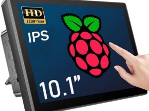 YI Raspberry Pi Touchscreen, 10,1 Zoll Raspberry Pi Display mit IPS Panel Portabler Monitor