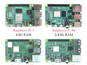 Original Raspberry Pi 5 4B 3B+ 3B Development Board RAM 1G 2G 4G 8G Broadcom 4 Core CPU For DIY