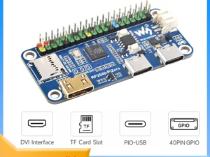RP2040-PiZero Development Board Base On Raspberry Pi RP2040 16MB Flash Memory 2 x Type C Mini