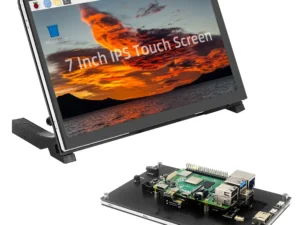 Raspberry Pi 5 7 Inch Touch Screen IPS 1024x600 HD LCD HDMI-compatible Display for RPI 4B 3B+ OPI 5