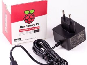 Raspberry Pi Foundation Offizielle Black Raspberry Pi 5.1A/3A PSU Netzteil