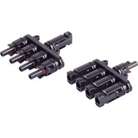 shiverpeaks ®-PV4 T-Adapter Set, 4/1, IP68, 1.5kV, schwarz (BS02-21014)